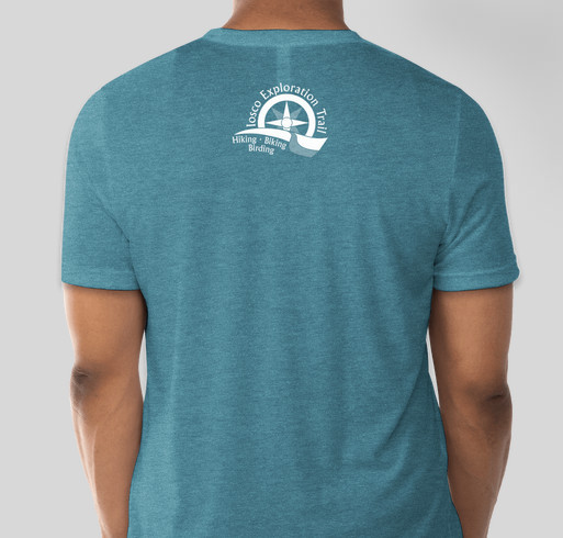 Take a HIKE on the Iosco Exploration Trail Fundraiser - unisex shirt design - back