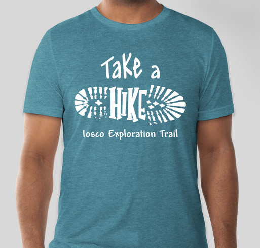 Take a HIKE on the Iosco Exploration Trail Fundraiser - unisex shirt design - small