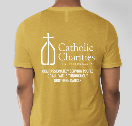 Together, We Can - Catholic Charities of Northern Kansas Fundraiser - unisex shirt design - back