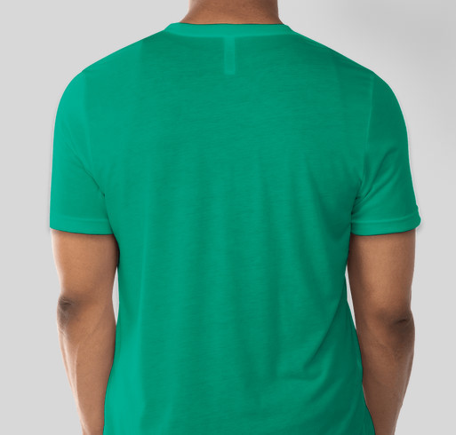 "Be Seen in Green" at NVMHI for Mental Health Awareness Fundraiser - unisex shirt design - back