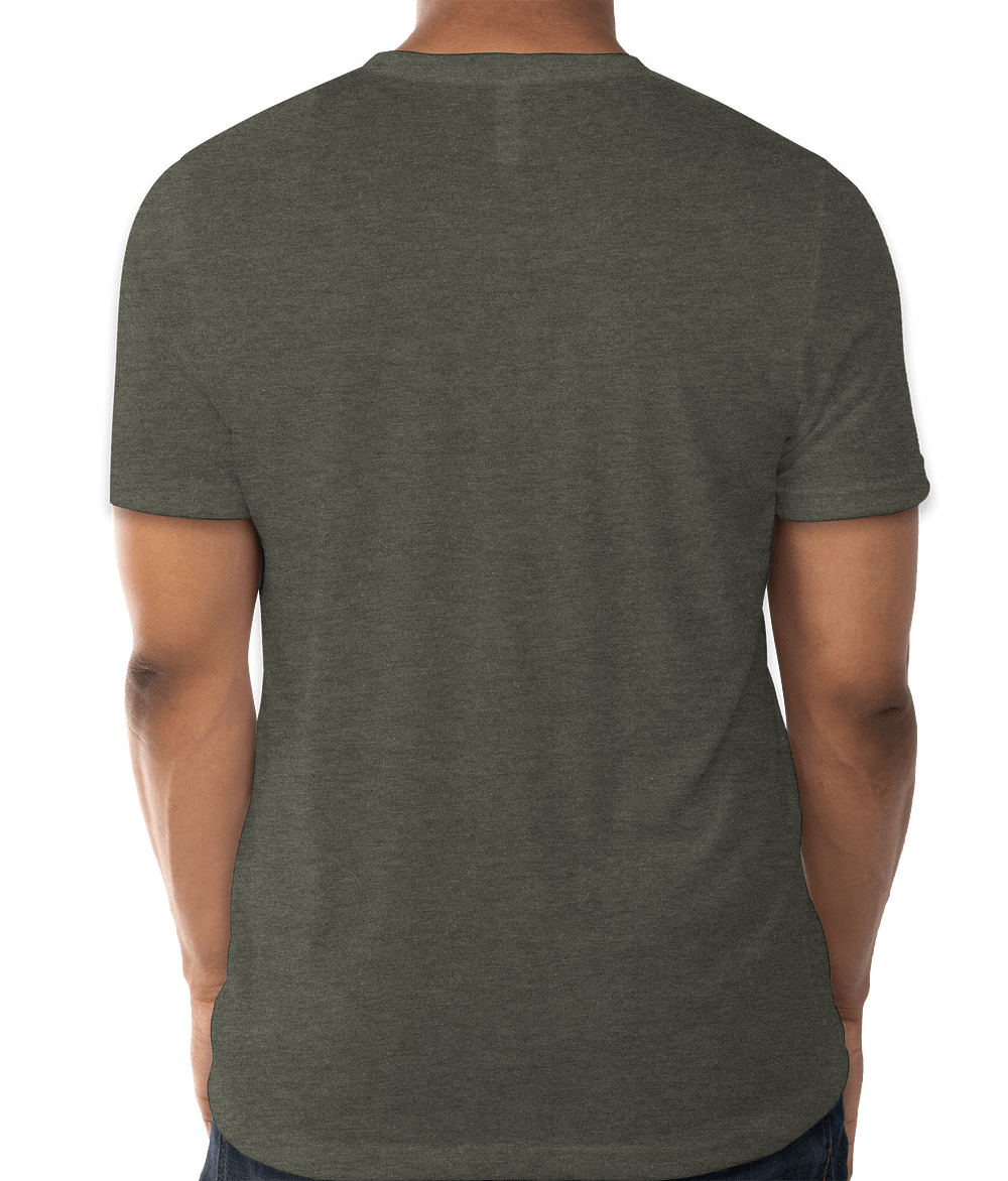 WHY THIS T SHIRT... Because we are saving children & veterans lives through equine assisted therapy Fundraiser - unisex shirt design - back