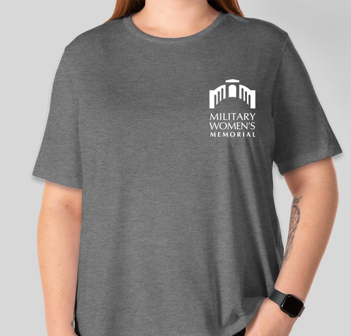 Stronger Together with the Military Women's Memorial Fundraiser - unisex shirt design - front