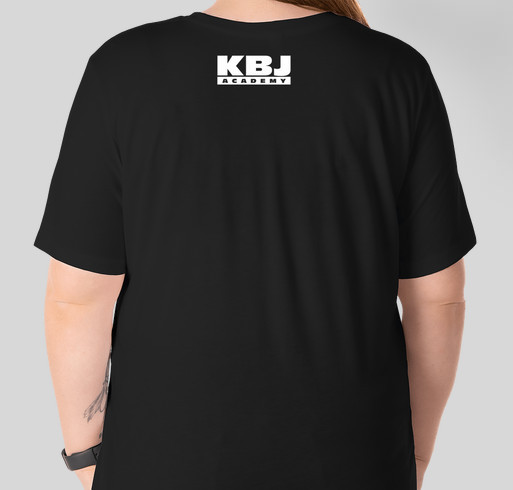 Coffee with KBJ Podcast Fundraiser - unisex shirt design - back