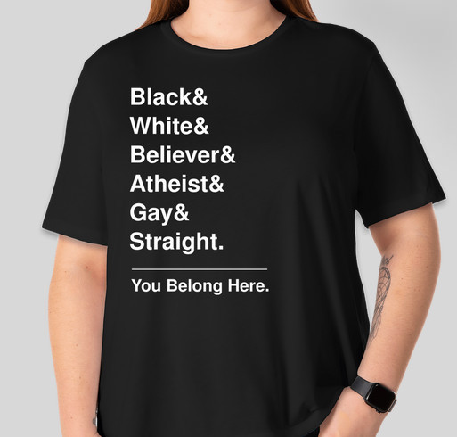 You Belong- Salt Lake City Refugee Fair 2019 Fundraiser - unisex shirt design - front