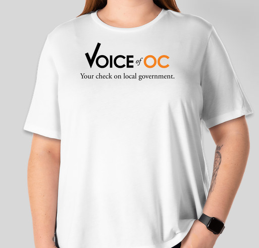Voice of OC 2021 Fundraiser: Women's T-Shirt Fundraiser - unisex shirt design - small