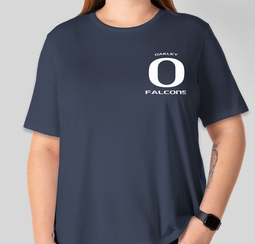Oakley Falcons Shirts Fundraiser - unisex shirt design - front