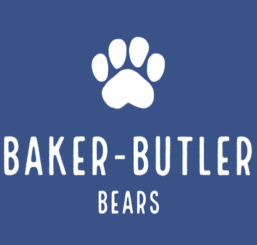 Baker-Butler Bears Fundraiser! shirt design - zoomed