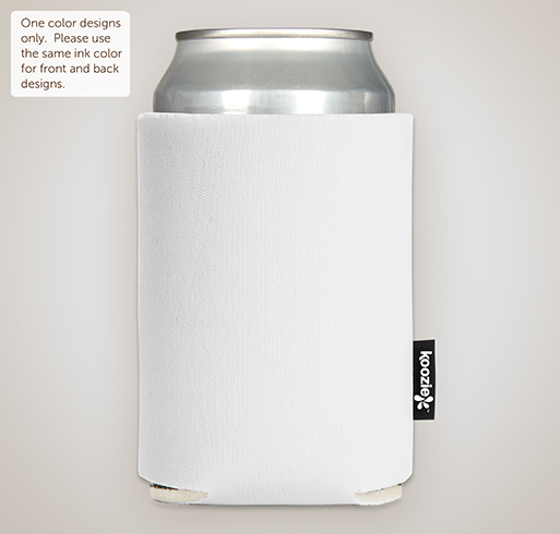 Custom slim best sale can koozie