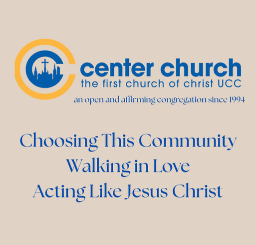 Center Church America 250 Fundraiser shirt design - zoomed