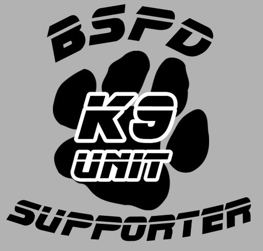 Bonner Springs K-9 Unit Fundraiser shirt design - zoomed