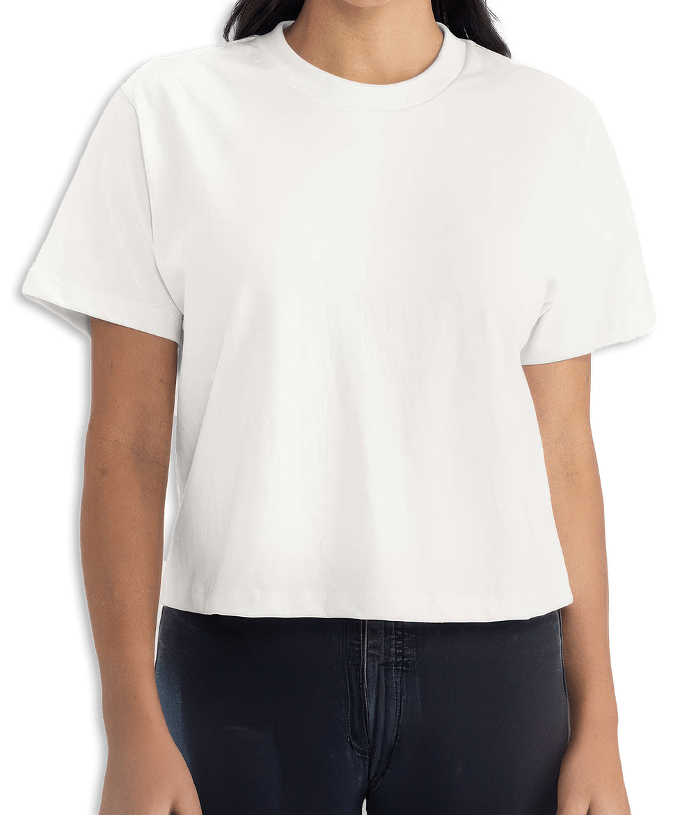 Next Level Women's 100% Cotton Heavyweight Boxy T-shirt