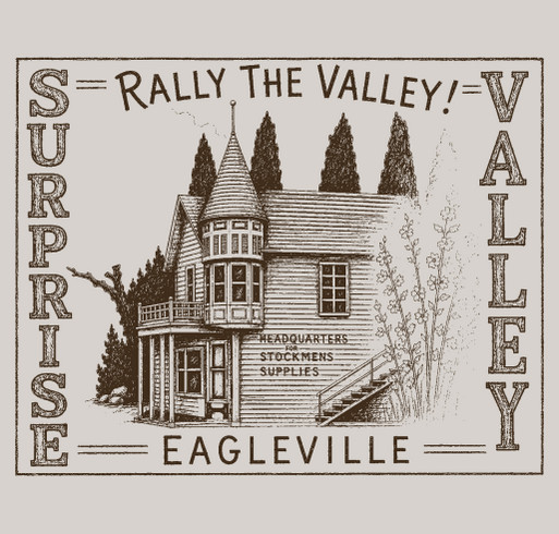 Rally The Valley-Eagleville! shirt design - zoomed