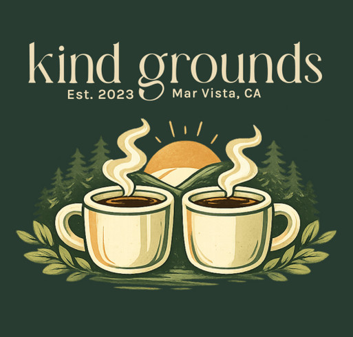 Kind Grounds 3 Year Anniversary! shirt design - zoomed