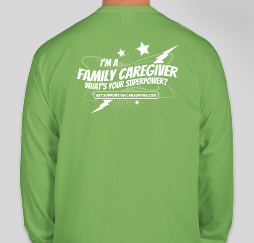 Wear Green on May 31 Fundraiser - unisex shirt design - back