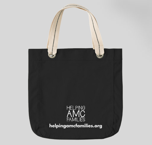 Helping AMC Families - LOGO BAGS! Fundraiser - unisex shirt design - back
