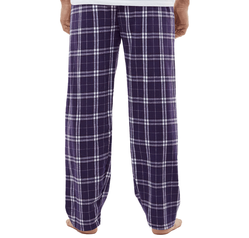 Mens Flannel Pajama Pants Fundraiser - unisex shirt design - back