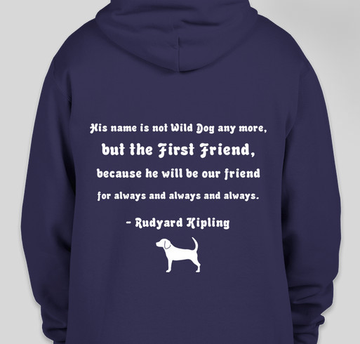 FOF Fall 2020 Sweatshirt Fundraiser - The First Friend Fundraiser - unisex shirt design - back