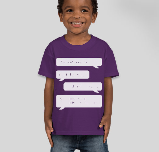 We need to chat! Kids have strokes too Fundraiser - unisex shirt design - front