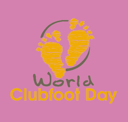 World Clubfoot Day! shirt design - zoomed