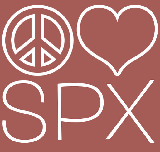 SPXCA Online Spirit Store- long sleeve shirt design - zoomed