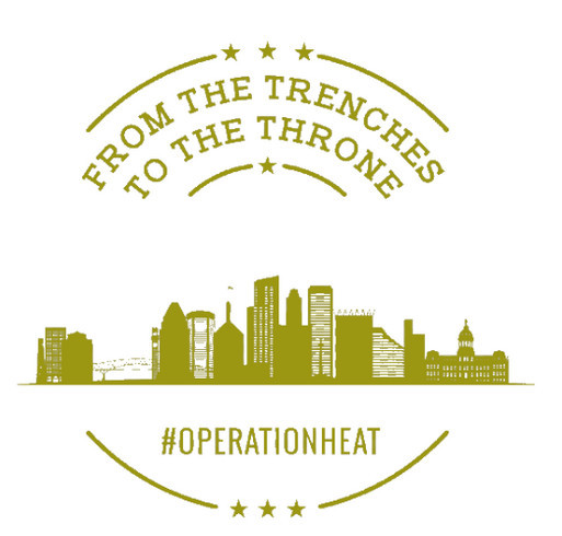 Operation Heat shirt design - zoomed