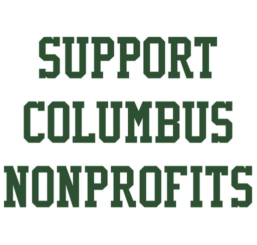 Support Columbus Nonprofits 2025 shirt design - zoomed