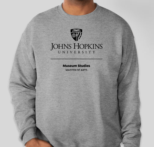 JHU MA Museum Studies Shirts and more for scholarship Fundraiser - unisex shirt design - front