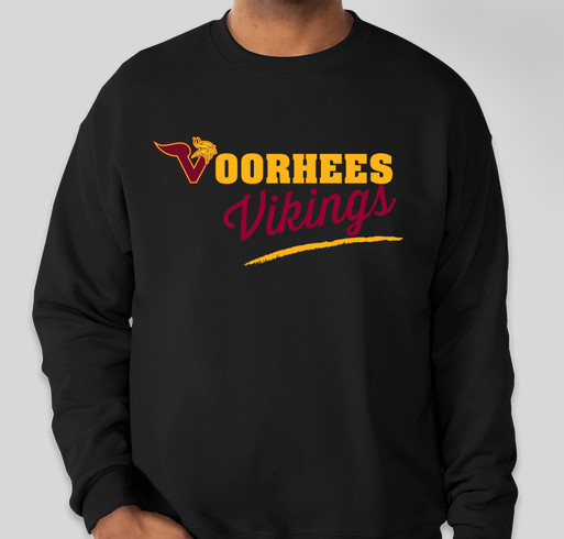 Voorhees Viking Holiday Sale Fundraiser - unisex shirt design - front