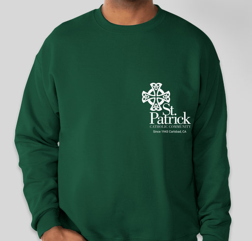 Celebrate St. Patrick's Catholic Community's 80th Anniversary! Fundraiser - unisex shirt design - front