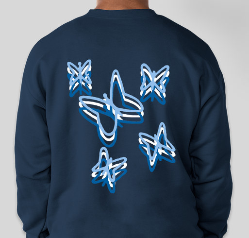 BluEarth Sweatshirts - Save Our Planet! Fundraiser - unisex shirt design - back
