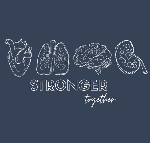 Stronger Together for Kathy shirt design - zoomed