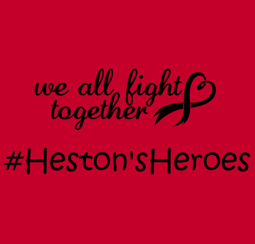 Heston's Heroes shirt design - zoomed