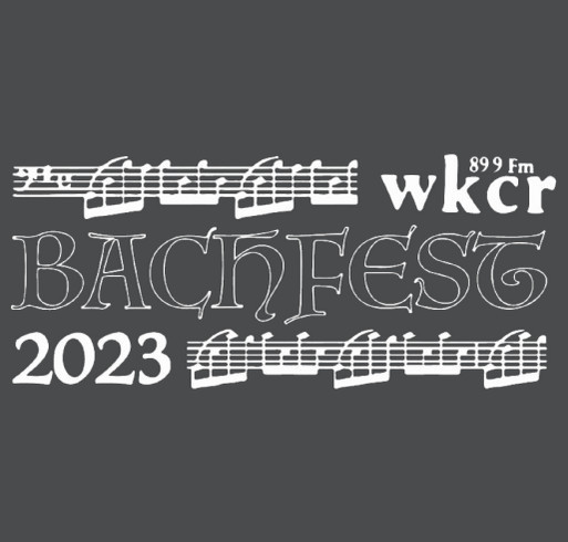WKCR's Bachfest Sweatshirt shirt design - zoomed