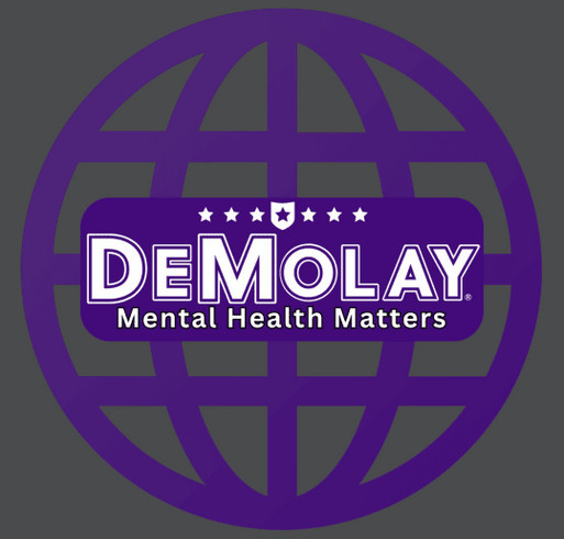 DeMolay Congress' Mental Health Matters Campaign shirt design - zoomed
