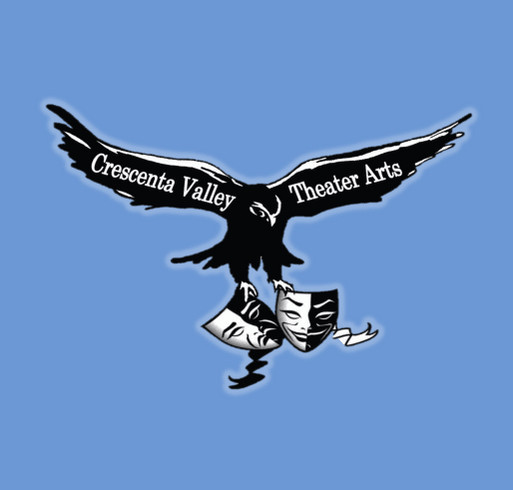 CV Theater Arts Foundation Sweatshirt Swag fundraiser shirt design - zoomed