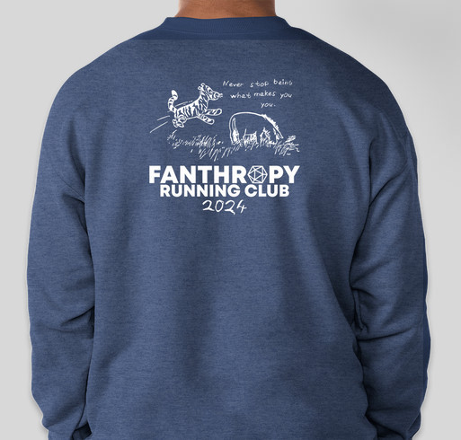A Rather Nice Day for a 10k Fundraiser - unisex shirt design - back
