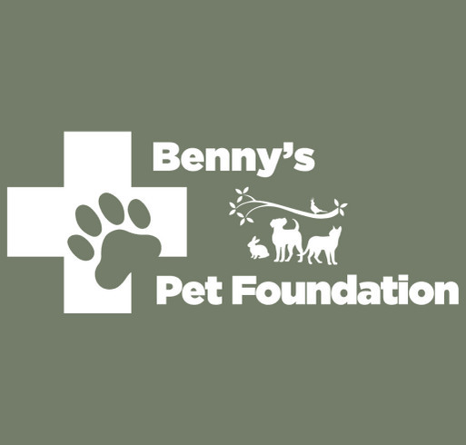Benny's Pet Foundation shirt design - zoomed