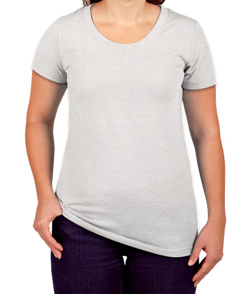 Download Custom Canada - Bella + Canvas Women's Slim Fit Tri-Blend ...