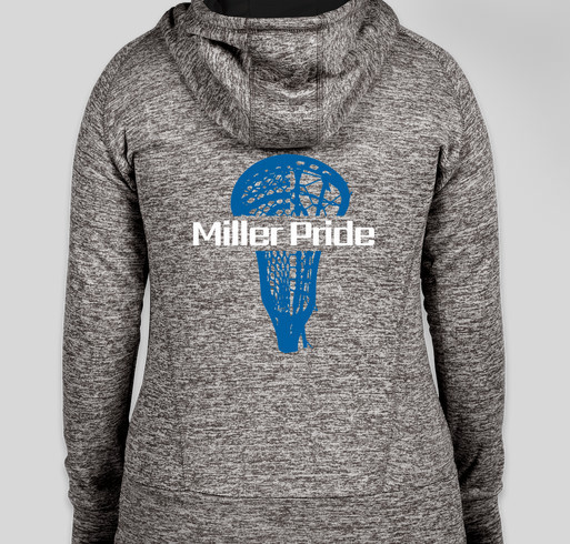 ONE Millburn-Short Hills Lacrosse Club Women's Hoodie Fundraiser - unisex shirt design - back