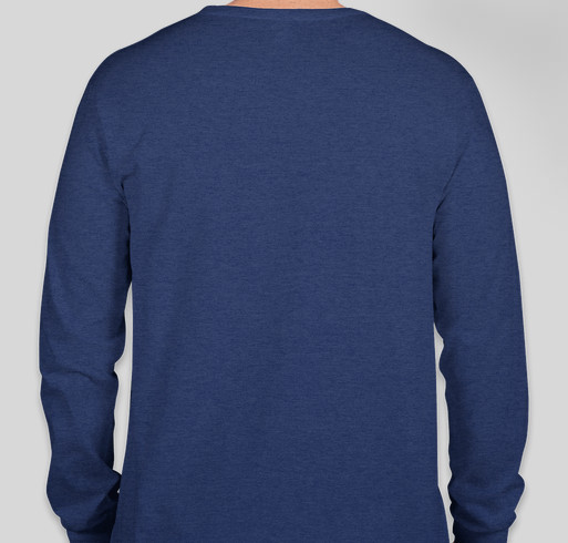 Long-Sleeved Ts and Hoodies Fundraiser - unisex shirt design - back