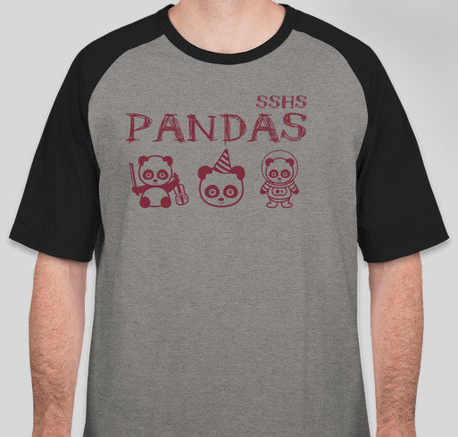 Panda Pride at Saint Saviour HS Fundraiser - unisex shirt design - front