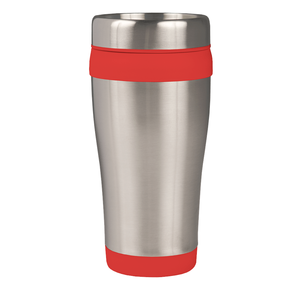 16 oz. Carmel Insulated Steel Travel Mug