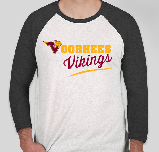 Voorhees Viking Holiday Sale Fundraiser - unisex shirt design - front