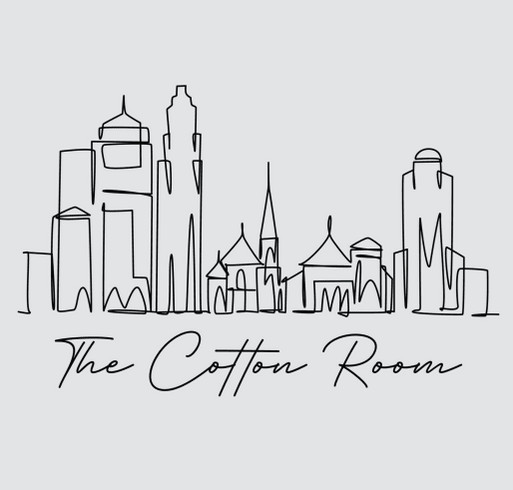 Cotton Room Bartender Relief Fund shirt design - zoomed