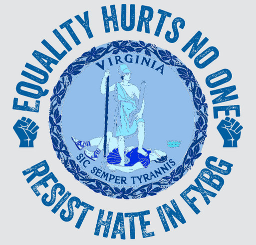 Show solidarity with FXBG in our fight against hate! shirt design - zoomed