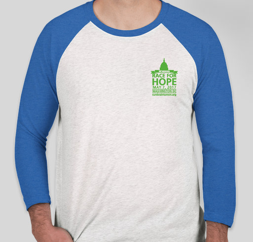 20th Annual Race for Hope - DC Fundraiser - unisex shirt design - front