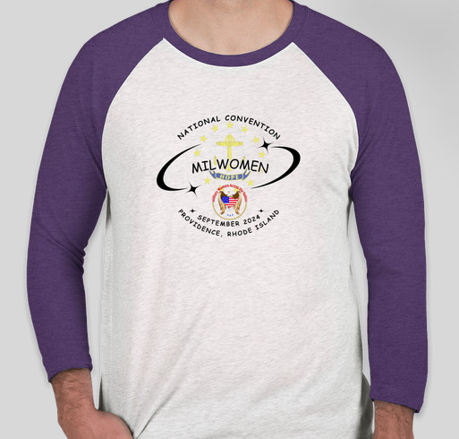 Military Women Across the Nation Fundraiser - unisex shirt design - front