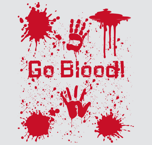 Go Blood: A PASBL Grand Melee Fundraiser. shirt design - zoomed