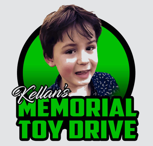 Buy your own Memorial Toy Drive T shirt in memory of Kellan . shirt design - zoomed