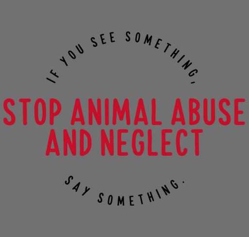 Team Winston- Stop Animal Abuse and Neglect shirt design - zoomed